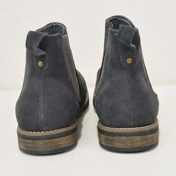 Bruno Marc New York Timeless Suede Leather Chelsea Boots Men's Size 15