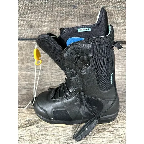 BURTON Mint Snowboard Boots Black Women's Size 6.5