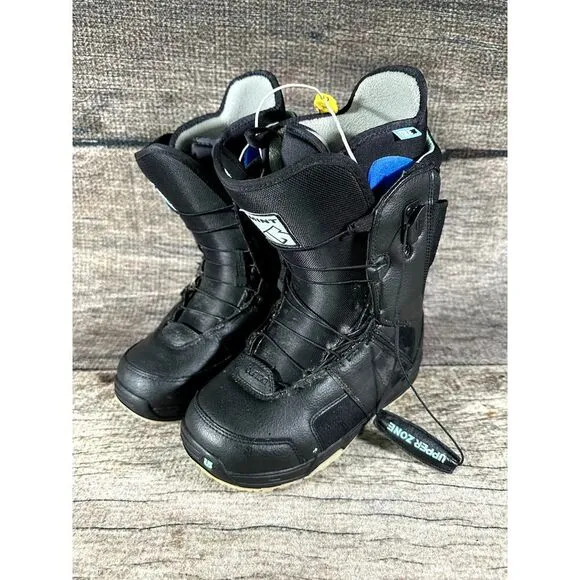 BURTON Mint Snowboard Boots Black Women's Size 6.5