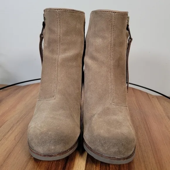 Bussola Riakiavik Distressed Burnished toes Suede Boots Size 35