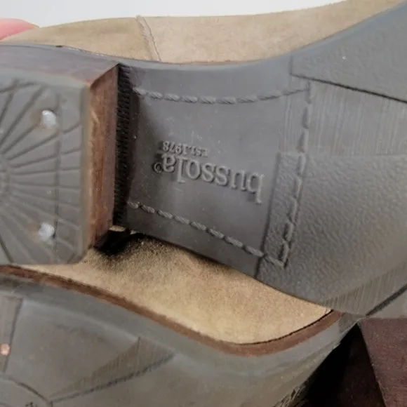 Bussola Riakiavik Distressed Burnished toes Suede Boots Size 35