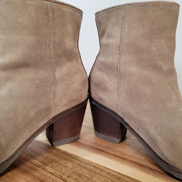 Bussola Riakiavik Distressed Burnished toes Suede Boots Size 35