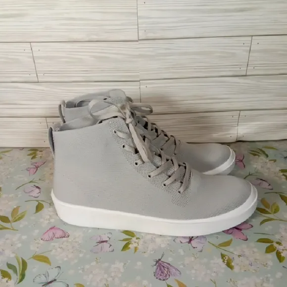 Bylt Lido Hytop Mens Sneakers Knit  Color Storm Size 11