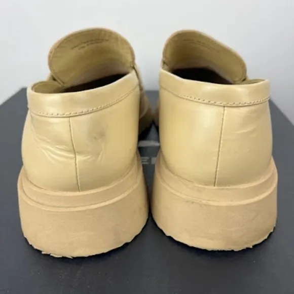 Camper Beige Walden Formal slip on loafers Mens size 41 US: 8 Womens: 9.5