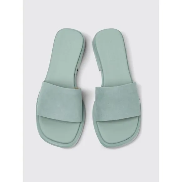 Camper Flat sandals woman Women Green