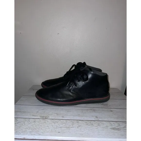 CAMPER Lightweight Alicante Beetle Mens Black Ankle Boots Shoes Sz 43