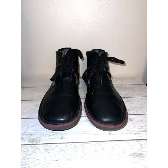CAMPER Lightweight Alicante Beetle Mens Black Ankle Boots Shoes Sz 43