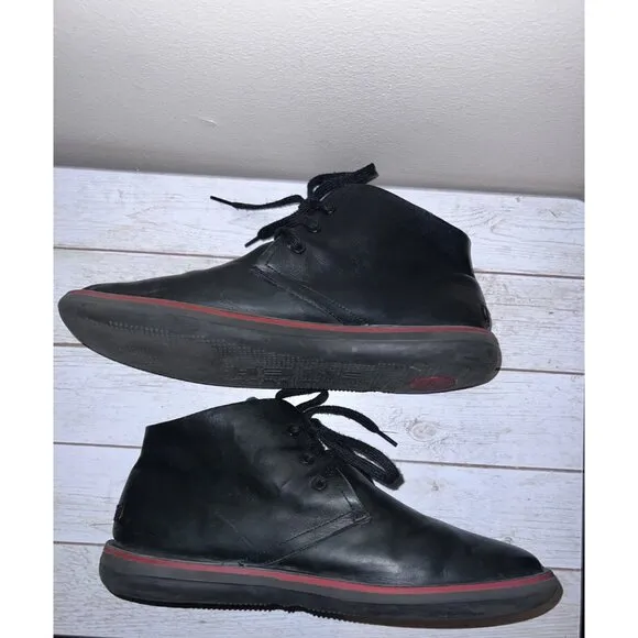 CAMPER Lightweight Alicante Beetle Mens Black Ankle Boots Shoes Sz 43