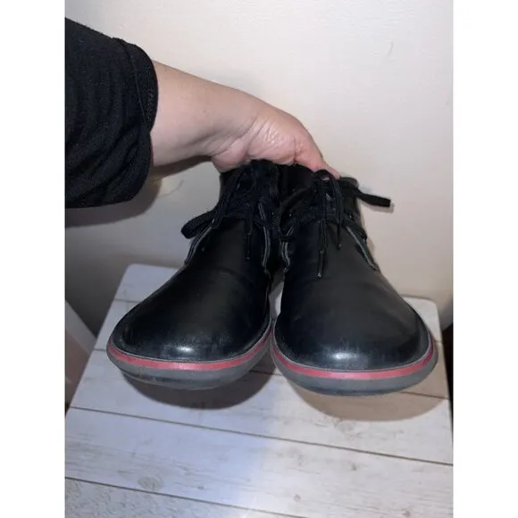 CAMPER Lightweight Alicante Beetle Mens Black Ankle Boots Shoes Sz 43