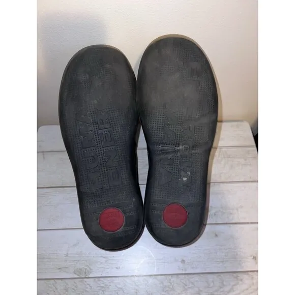CAMPER Lightweight Alicante Beetle Mens Black Ankle Boots Shoes Sz 43