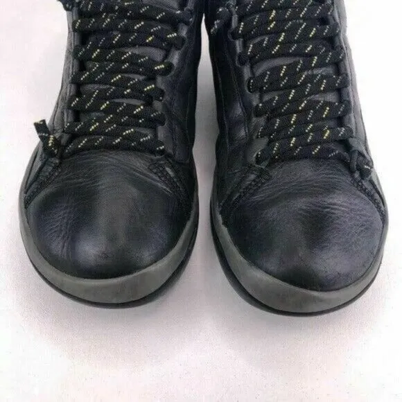 Camper Peu Pista Black Leather Sneakers EUR 44