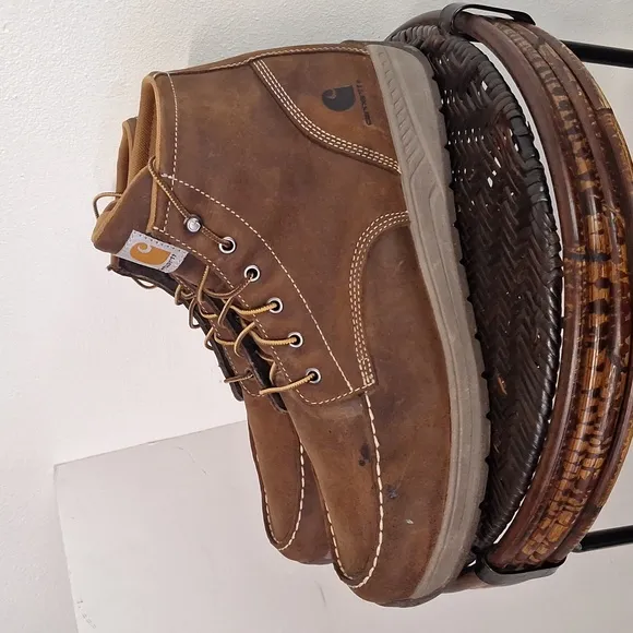Carhartt Men's Size 14 Wide Lightweight Wedge Boots Moc Toe