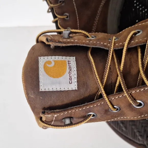 Carhartt Men's Size 14 Wide Lightweight Wedge Boots Moc Toe