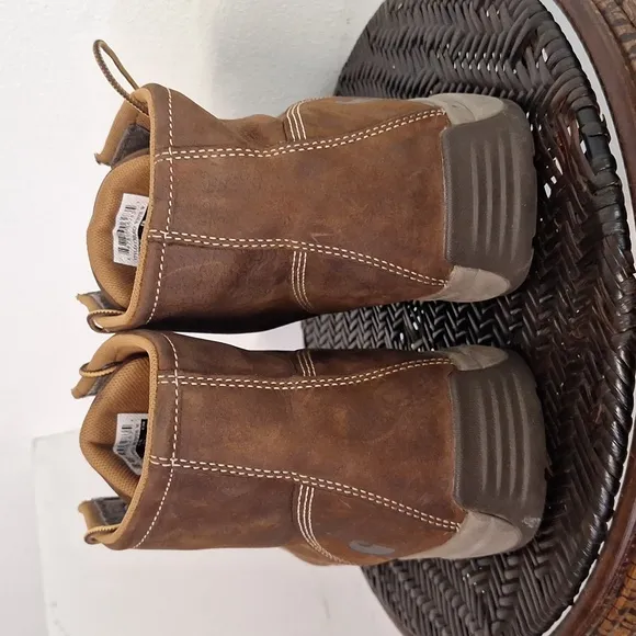 Carhartt Men's Size 14 Wide Lightweight Wedge Boots Moc Toe