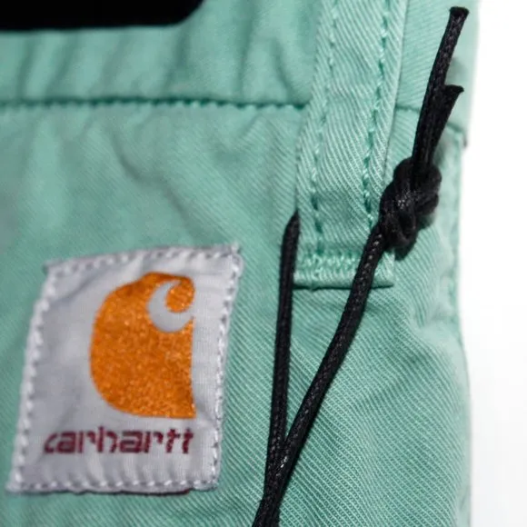 Carhartt WIP &quot;John Short&quot; in &quot;Catnip&quot; Faded Seafoam Green