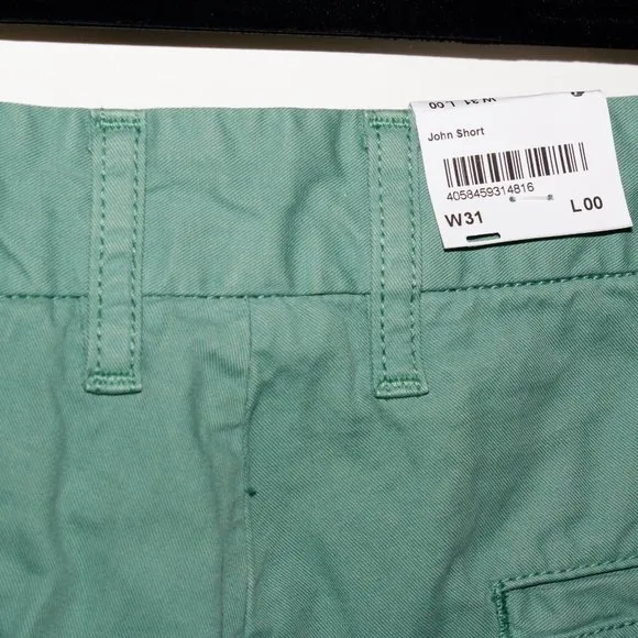Carhartt WIP &quot;John Short&quot; in &quot;Catnip&quot; Faded Seafoam Green