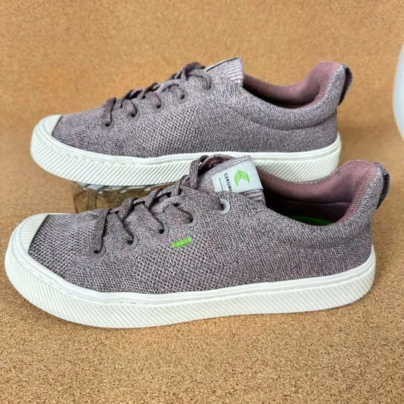 CARIUMA IBI Low Knit Stone Blush Unisex Sneakers Size 8.5 Mens 10 womens