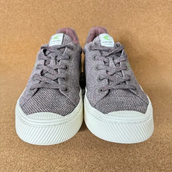 CARIUMA IBI Low Knit Stone Blush Unisex Sneakers Size 8.5 Mens 10 womens