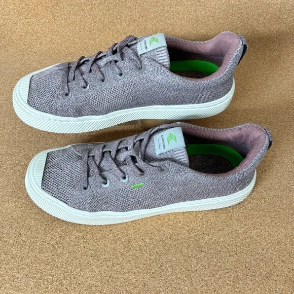 CARIUMA IBI Low Knit Stone Blush Unisex Sneakers Size 8.5 Mens 10 womens