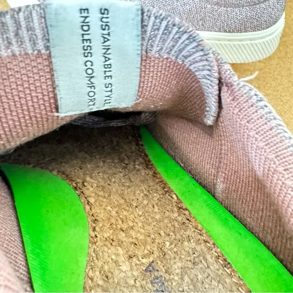 CARIUMA IBI Low Knit Stone Blush Unisex Sneakers Size 8.5 Mens 10 womens