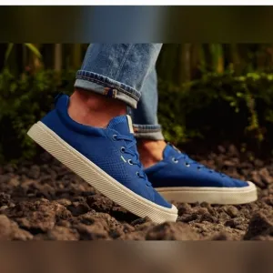 Cariuma IBI Low Mineral Blue Knit Sneaker New in Box