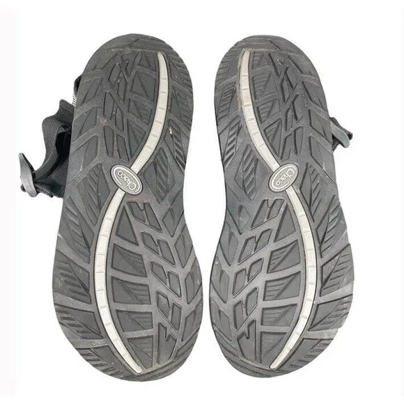 Chaco Men's Z1 Classic Sandals Outdoor Waterproof Athletic Black Gray 13 EUC
