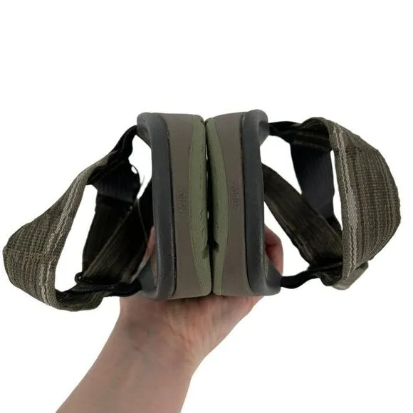 Chaco Mighty Sandals Synthetic Weave Z Strap Green J103749 NWT Men 13 M