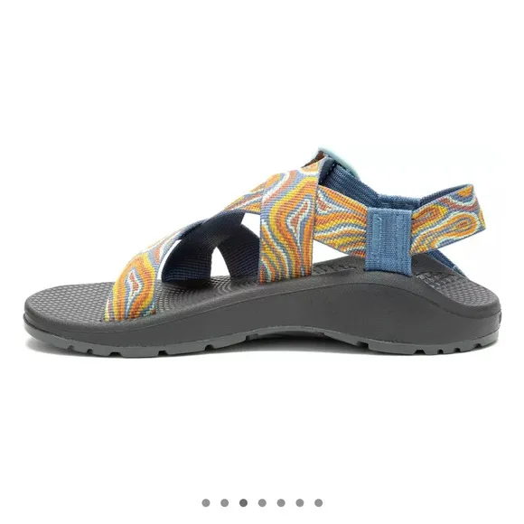 Chaco Women's Size 8 Mega Z Cloud Sandals Agate Baked Clay Blue NWT Chacos