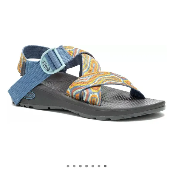 Chaco Women's Size 9 Mega Z Cloud Sandals Agate Baked Clay Blue NWT Chacos