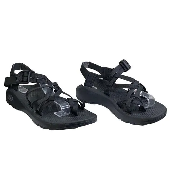 Chaco Women's Z Cloud X2 Black Strappy Trail Hiking Sandals Size US 7