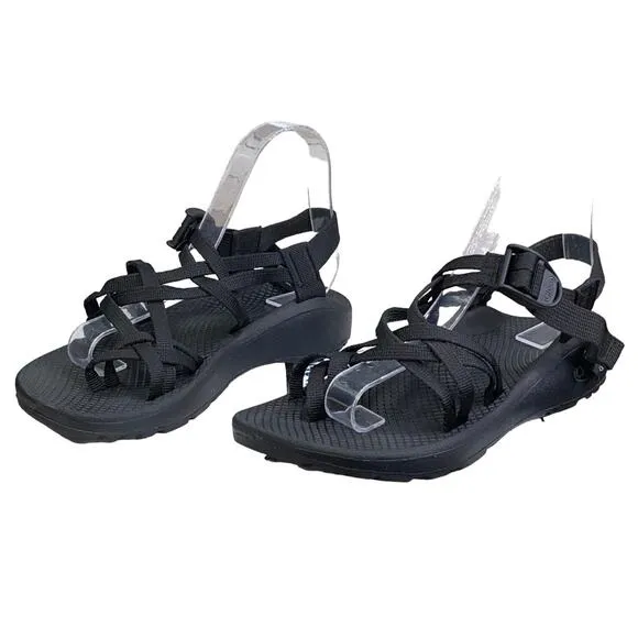 Chaco Women's Z Cloud X2 Black Strappy Trail Hiking Sandals Size US 7