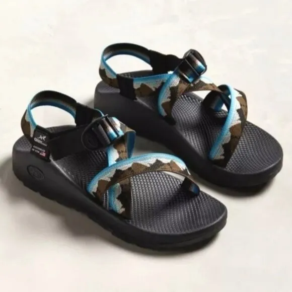 CHACO Z/1 National Parks Foundation Yosemite High Noon Sandals Sz 10 NPF Ltd Ed