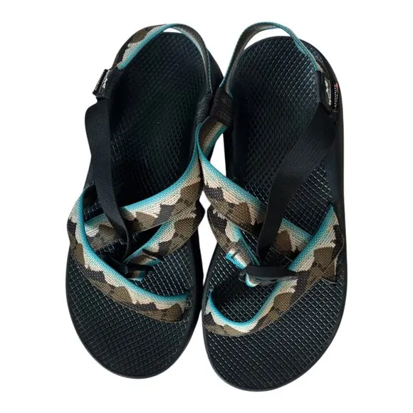 CHACO Z/1 National Parks Foundation Yosemite High Noon Sandals Sz 10 NPF Ltd Ed