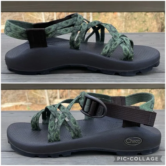 Chaco ZX2 Unaweep Crop Circles Sandals size 8