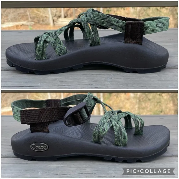 Chaco ZX2 Unaweep Crop Circles Sandals size 8