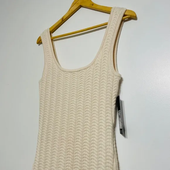 Chevron Patterned Knit Marciano by Guess BodCon Sweater Dress