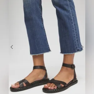 Chico’s Dani Braided Ankle Strap Sandals