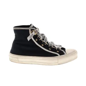 Christian Dior // Walk ‘n Dior High-Top Sneakers in Black and White