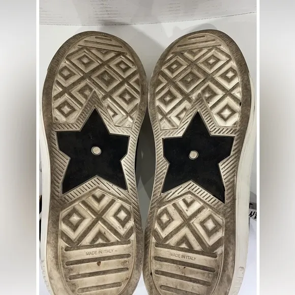 Christian Dior // Walk ‘n Dior High-Top Sneakers in Black and White