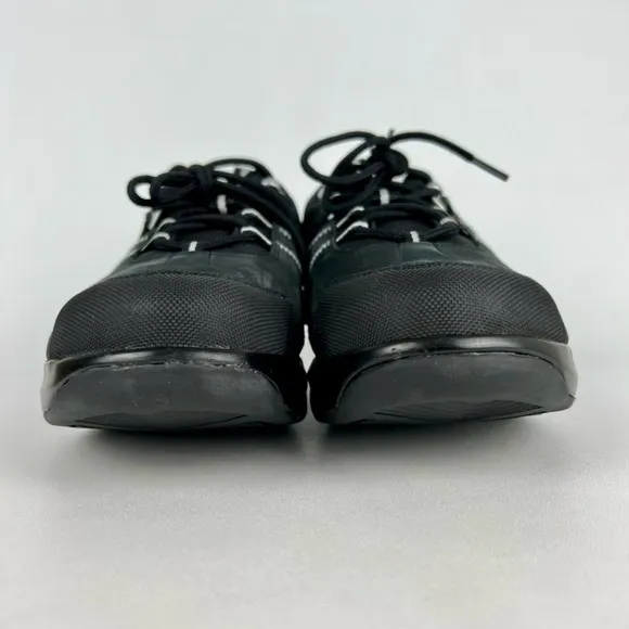 Chung Shi Rocker Black Leather Toning Walking Shoes 11