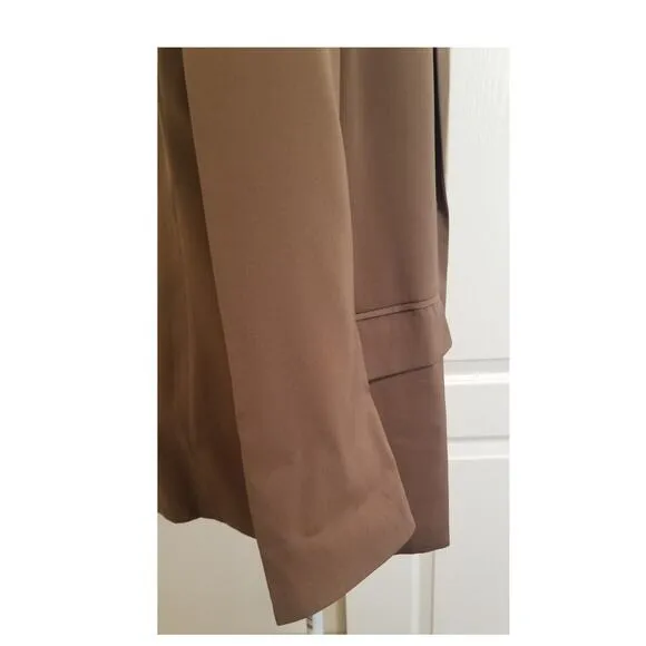 Cicy Bell Women's Casual Business Lightweight Long Sleeve Jacket Blazer Size L