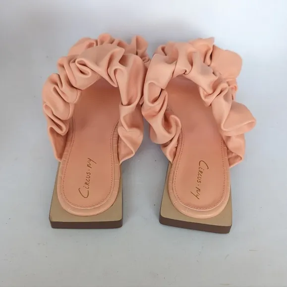 Circus by Sam Edelman Iggy Sandal Malibu Coral Peach Orange 6.5