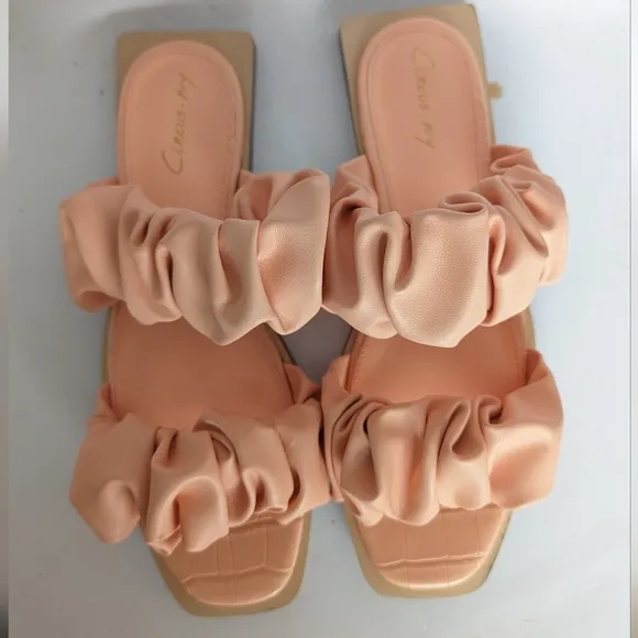 Circus by Sam Edelman Iggy Sandal Malibu Coral Peach Orange 6.5