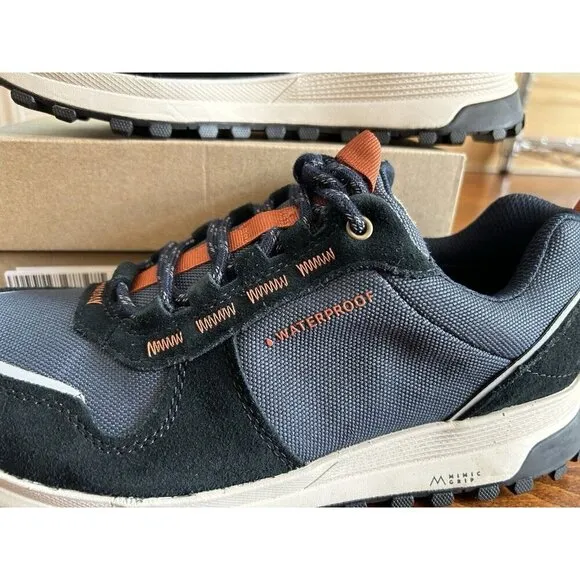 Clarks Men's ATL Trek Walk Navy Blue Lace Up Sneakers Outdoor NEW 7 W