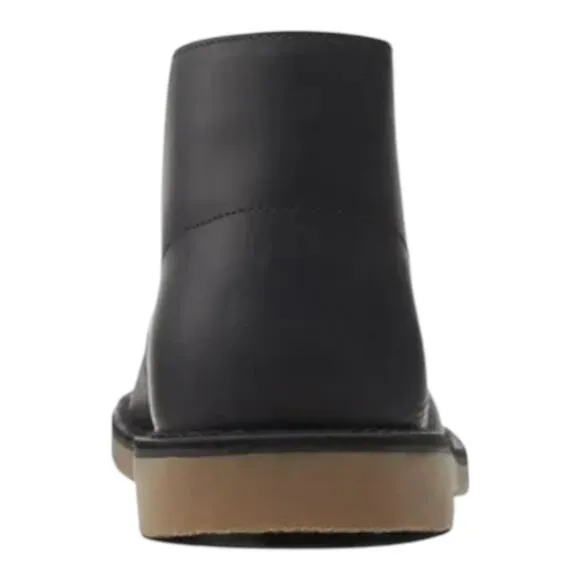 Clarks Men's Bushacre 3 Lace Up Chukka Boots Black Size 8