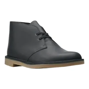 Clarks Men's Bushacre 3 Lace Up Chukka Boots Black Size 8