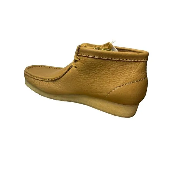 Clarks Original Free People Wallabee Women's Leather Boots Size US 10 Mid Tan