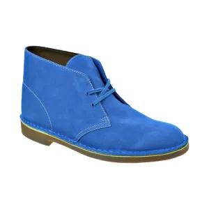 Clarks Originals Blue Suede Desert Chukka Boots size 15 M