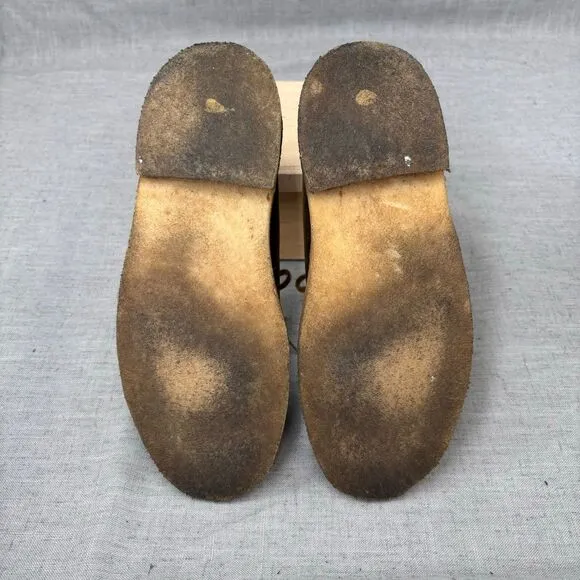 Clarks Originals Desert Boot Brown Leather Beeswax Chukka Lace Up Women's 8.5
