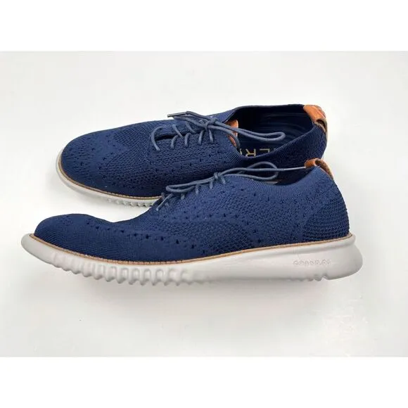 Cole Haan 2.Zerogrand Stitchlite Oxford Mens 9.5M NWOT Knit Lightweight Sneakers